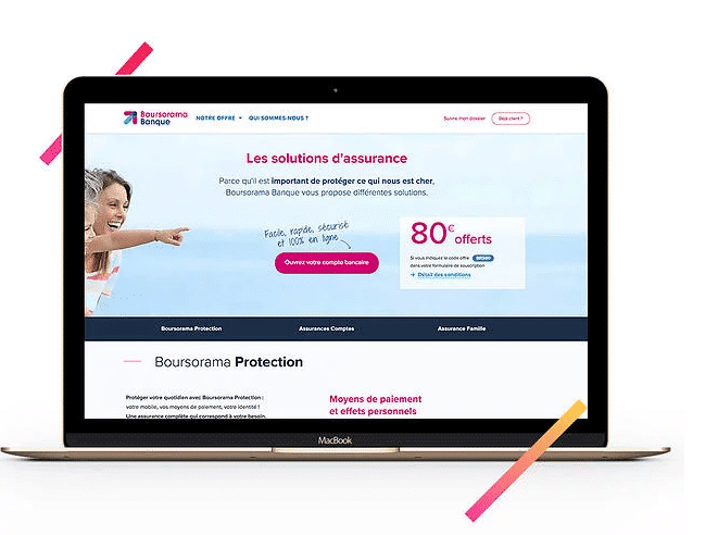 landing page