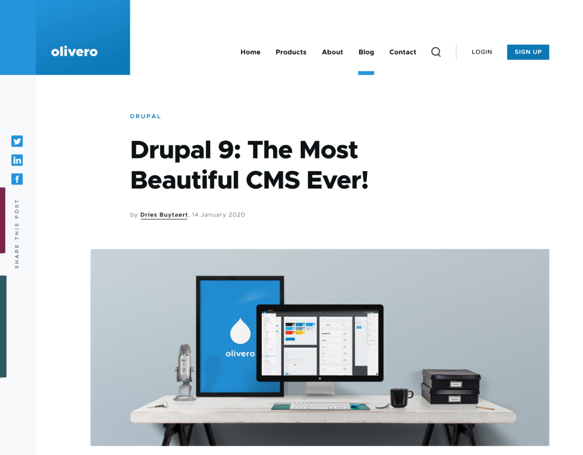 Drupal 9 comme CMS efficace