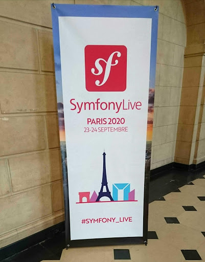 L'accueil au Symfony Live 2020