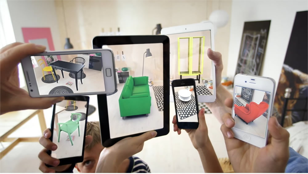 la nouvelle application Ikea permettant de visualiser directement un meuble dans la pièce souhaitée